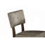 Tissu gris et chaise d'appoint 2 - Confortable pour la salle à manger, finition 2 pièces polyvalente pour toute maison