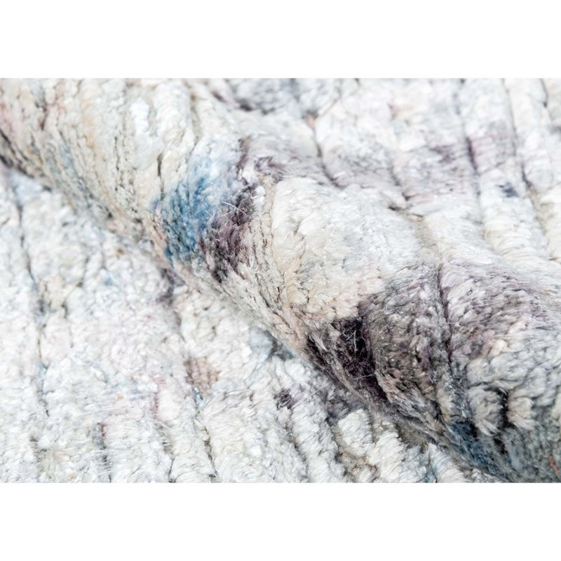 Wool Abstract Area Rug, Rectangle 10' x 14'