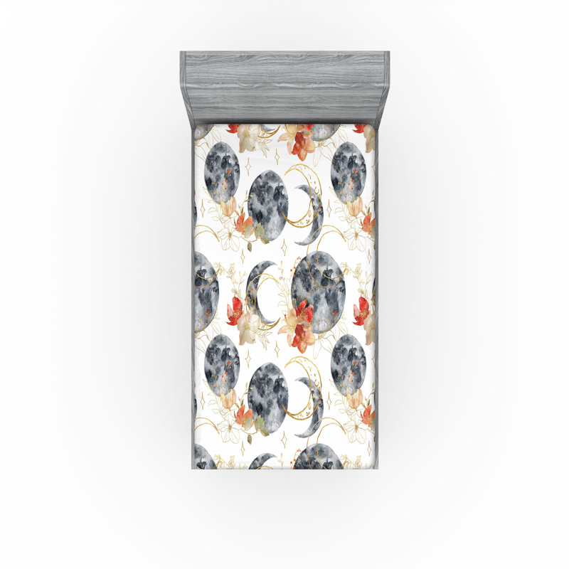 Drap-housse Ambesonne Boho, Drap-housse de taille simple