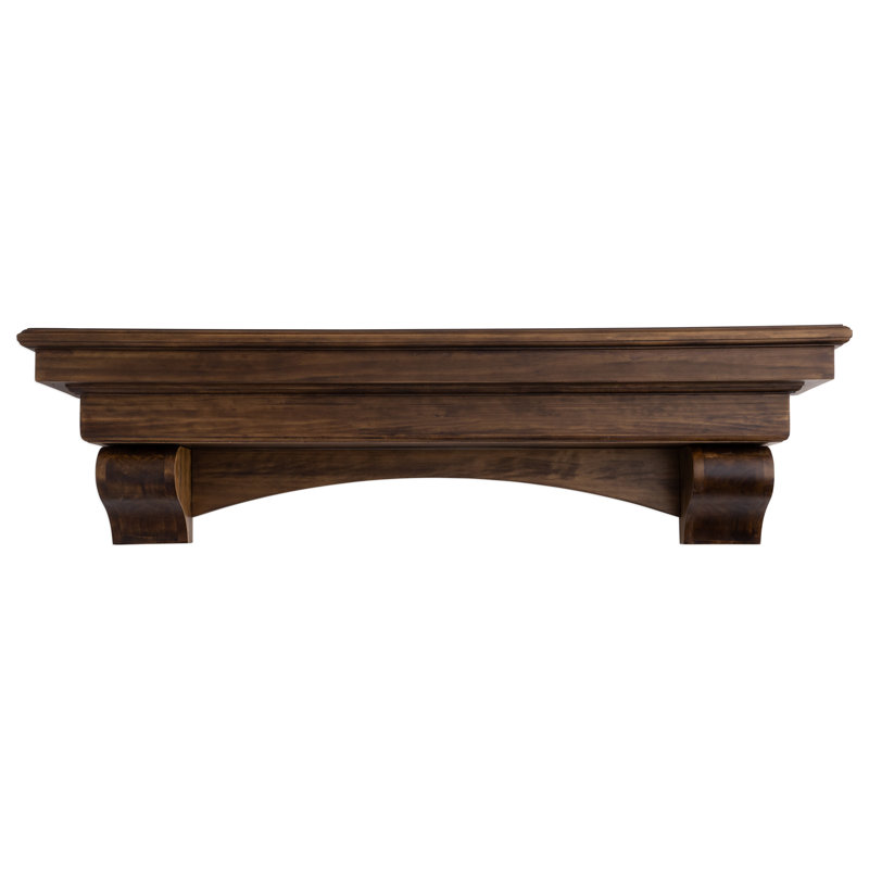 Tablette de manteau Dogbel, Chocolat, 72"