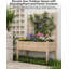 Wood Raised Garden Bed