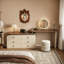 Meuble-lavabo intégré moderne en bois massif avec commodes-1753810231