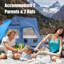 Abri de soleil portatif pour tente 3-4 personnes 50+-61741784