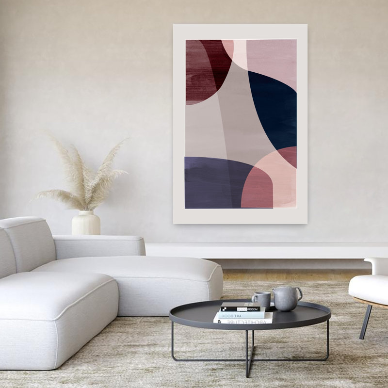 Art contemporain contemporain, H 60 po x l 40 po