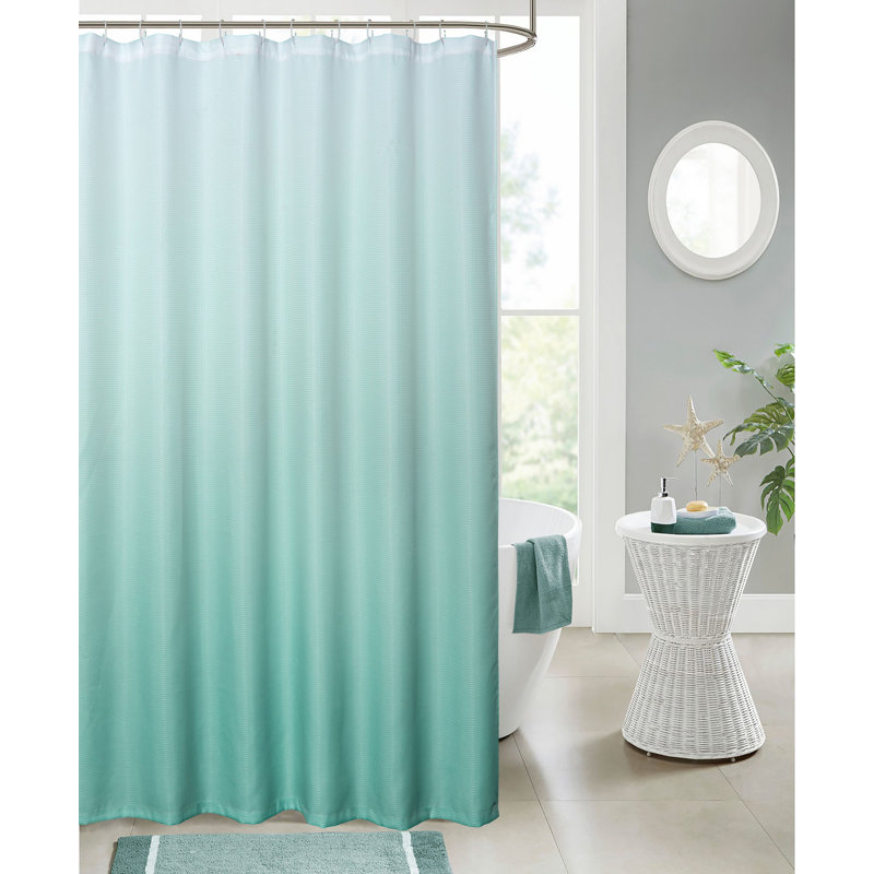 Rideau de douche simple Bozman Ombre, Écume de mer