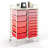 Rebrilliant 15 Drawer Rolling Organizer Cart Utility Storage Tools Scrapbook Paper Multi-use-1519924220