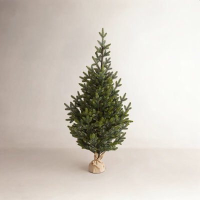 Lighted Artificial Fir Christmas Tree
