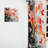 Coral Grey Maple Tree Maple Serenade - Traditional Velvet Curtain - Room Darkening - 1 Panel-107565664