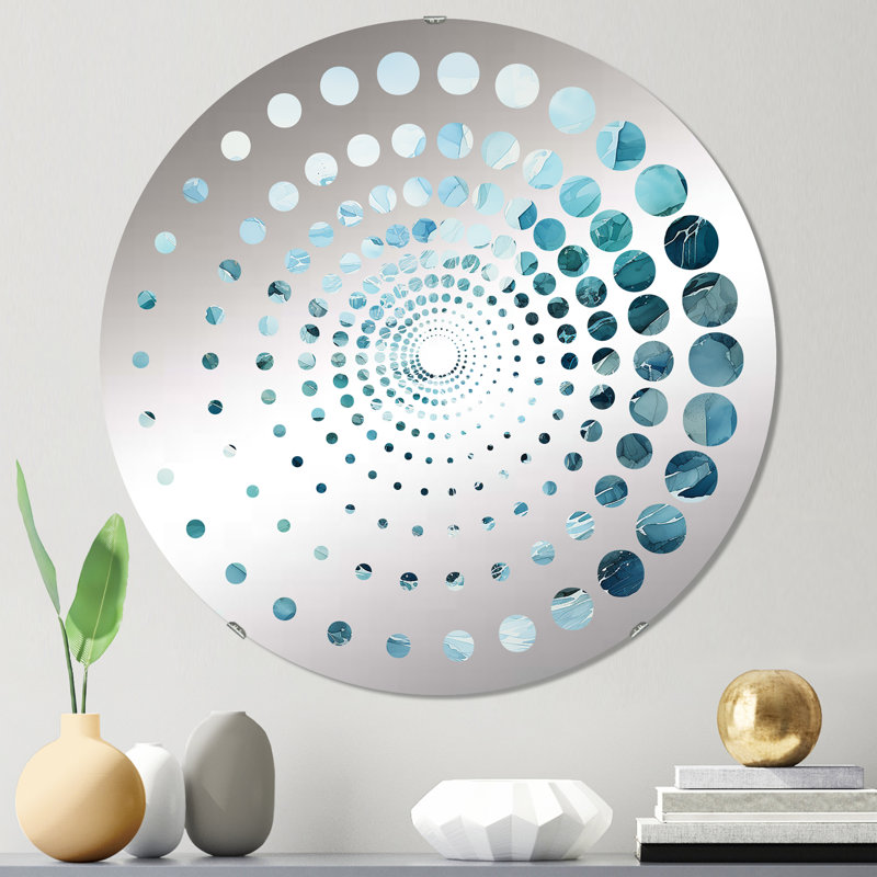 Alayzia Circle Mirror, 23.6" x 23.6"