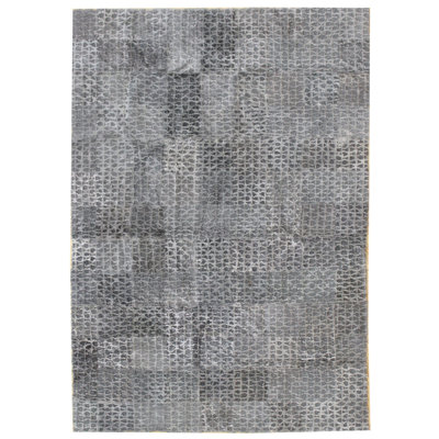 Sheepskin Geometric Indoor Rug