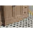 Kelly 84" Freestanding Bathroom Vanity, Weathered Fir