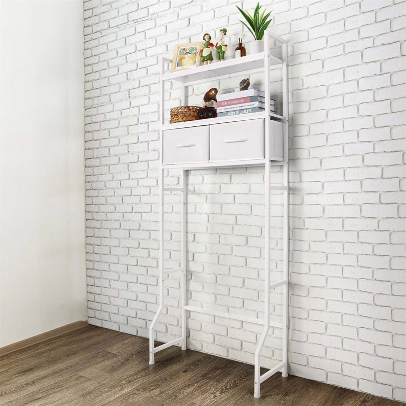 Aadhith Over The Toilet Storage, White