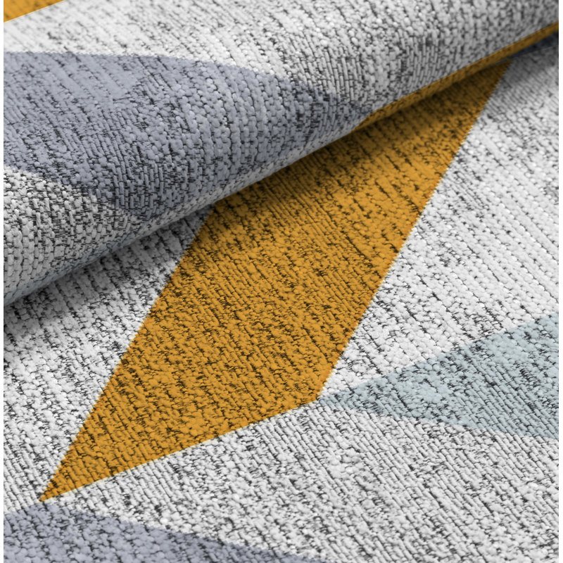 Lomba Abstract Hand Woven Area Rug, Rectangle 120 x 170cm