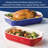 Disney Home Bon Voyage Ceramic Baker Set / Baking Dishes, Rectangular, 2 Pieces, Mixed Colors