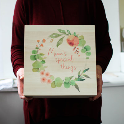 Johndrea Personalised Mum's Special Things Keepsake Box