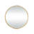 Kristoff Solid Wood Circle Wall Mirror