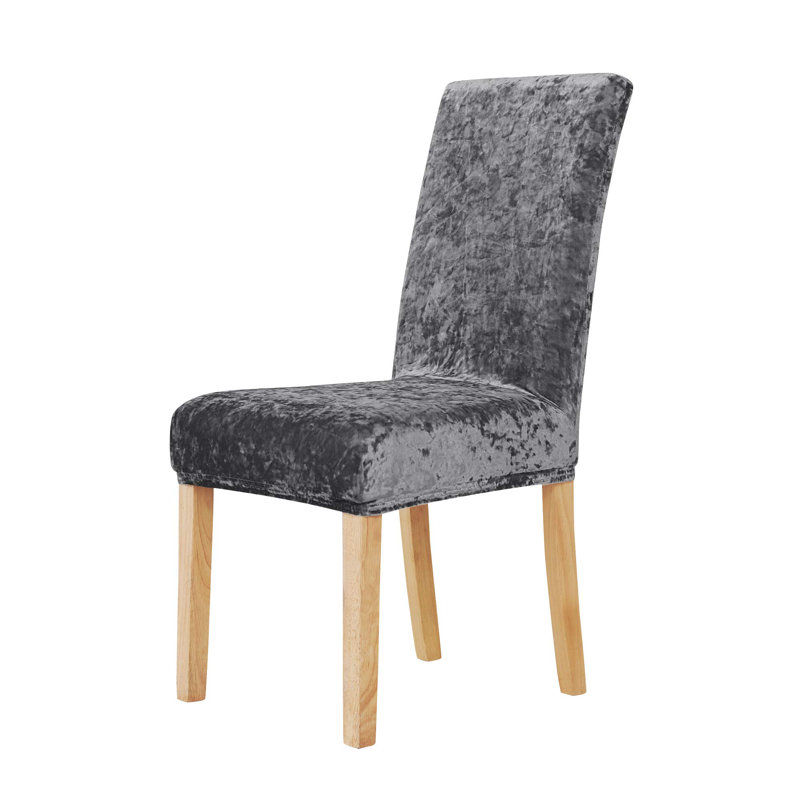 Housse pour chaise de salle à manger, Gris