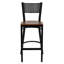 Miranda Grid Back Metal Restaurant Barstool-778514268-778514257