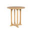 Essex Outdoor Round Teak Bar Table