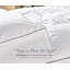 Édredon: housse de couette - duvet douillet de luxe douillet, matelassé très moelleux, doux et rafraîchissant, lavable à la machine avec pattes d'angle - blanc-874130131