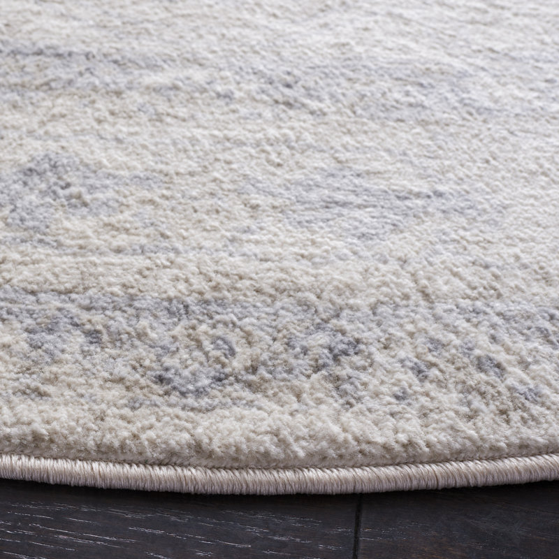 Oriental Area Rug, Round 201 cm