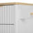 Fluted Kitchen Island With Storage, 55.5" Kitchen Island With Drop Leaf, Power Outlet, 4 Doors And 3 Drawers, Rolling Island Table With Wood-Grain Top, Curved Edge For Kitchen,Dining Room White