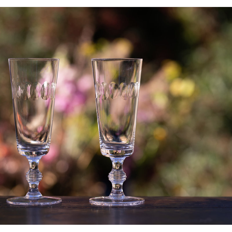 Handmade Crystal Flute