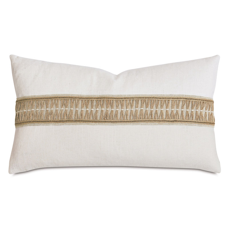 Sanders Linen Lumbar Pillow Cover & Insert