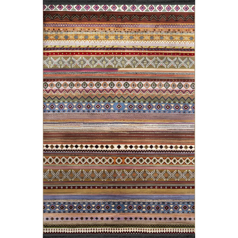 Tapis intérieur / extérieur Kiwane, Rectangle 5 pi 1 po x 8 pi 6 po