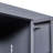 Durable Steel Three-Compartment Storage Locker with Enhanced Security and Easy Assembly for Versatile Use