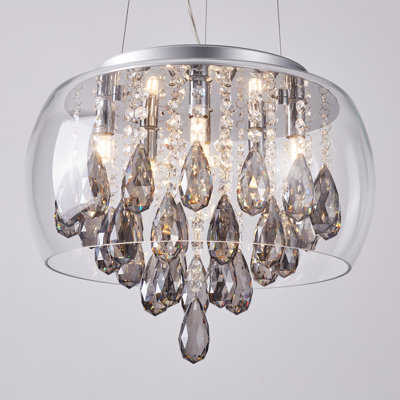 Sigler 6 - Light Crystal Chandelier
