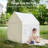 Tiny Land® Natural Cream Playhouse