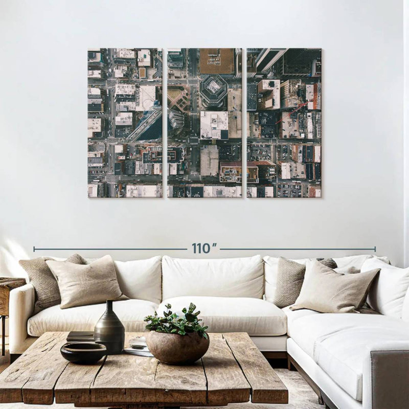 Urban Nashville, 48" H x 74" W