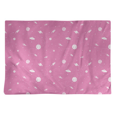 Napperon en coton 18 po Outer Space