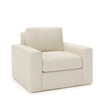 Jonie Upholstered Swivel Armchair