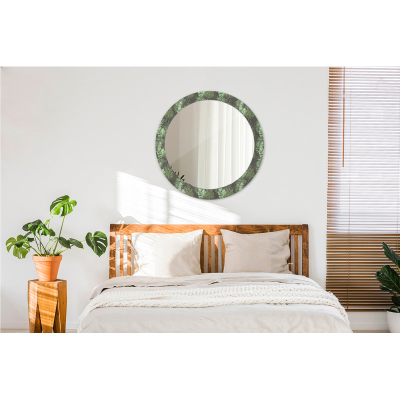 Huldar Glass Flat Wall Mirror
