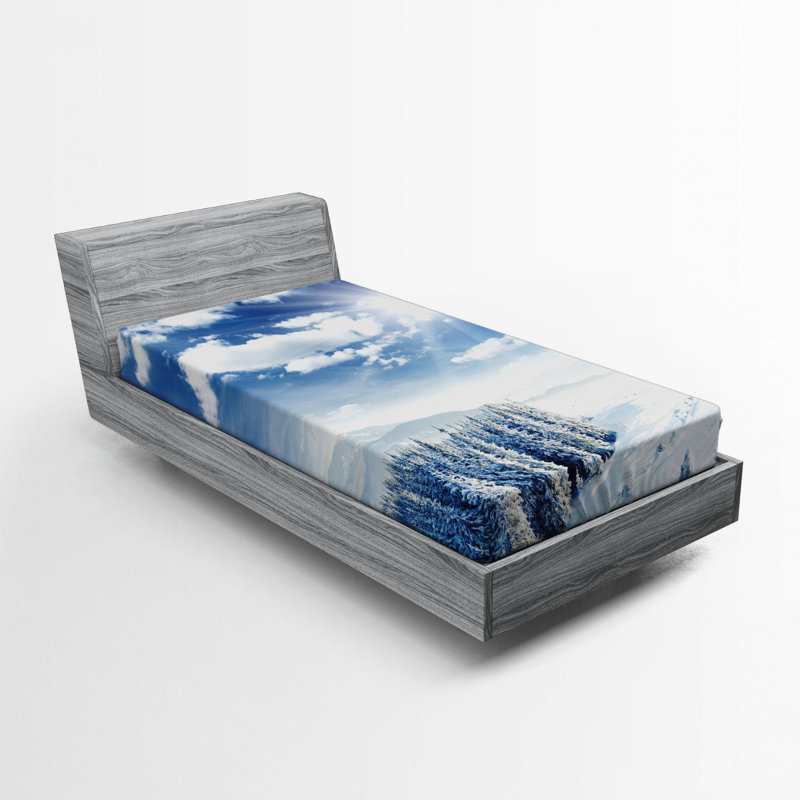 Microfiber Fitted Sheet, Twin Fitted Sheet