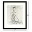 Embellished Nude Contour Sketch II by Ethan Harper - Picture Frame Drawing Print on Paper-1848900315-1848900308