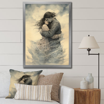 " Passionate Hug Couple Celebration "