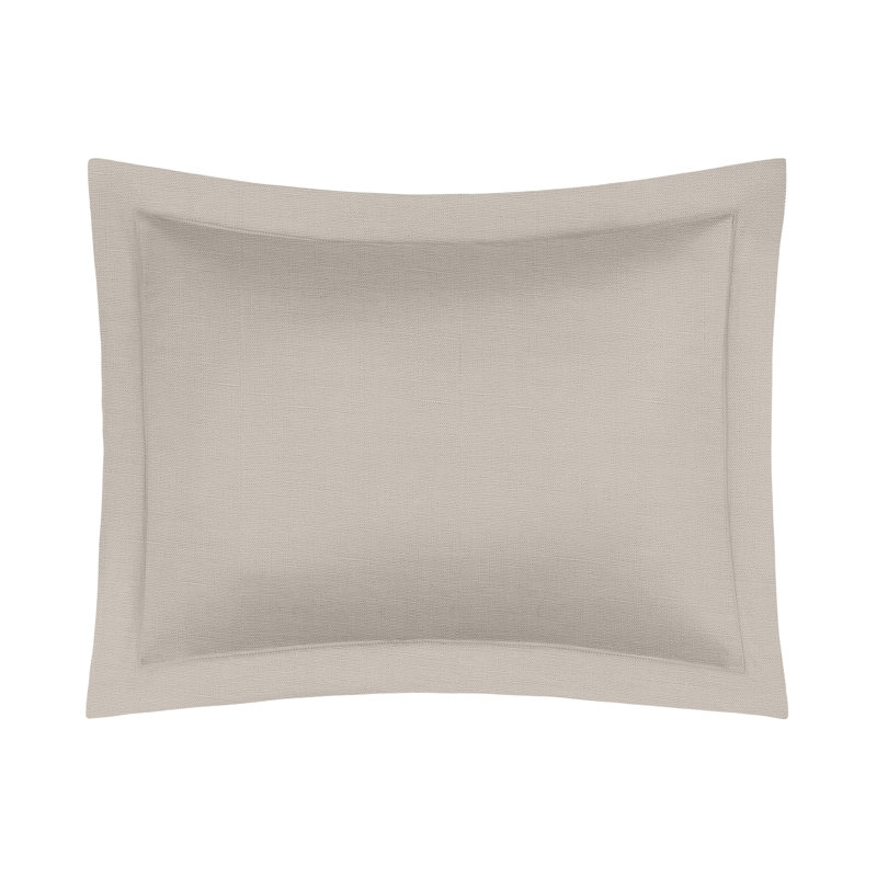 Provenza Linen Pillow Sham, Standard, Light Natural