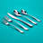 Maddox Mirror 20pc Flatware Set, Service for 4
