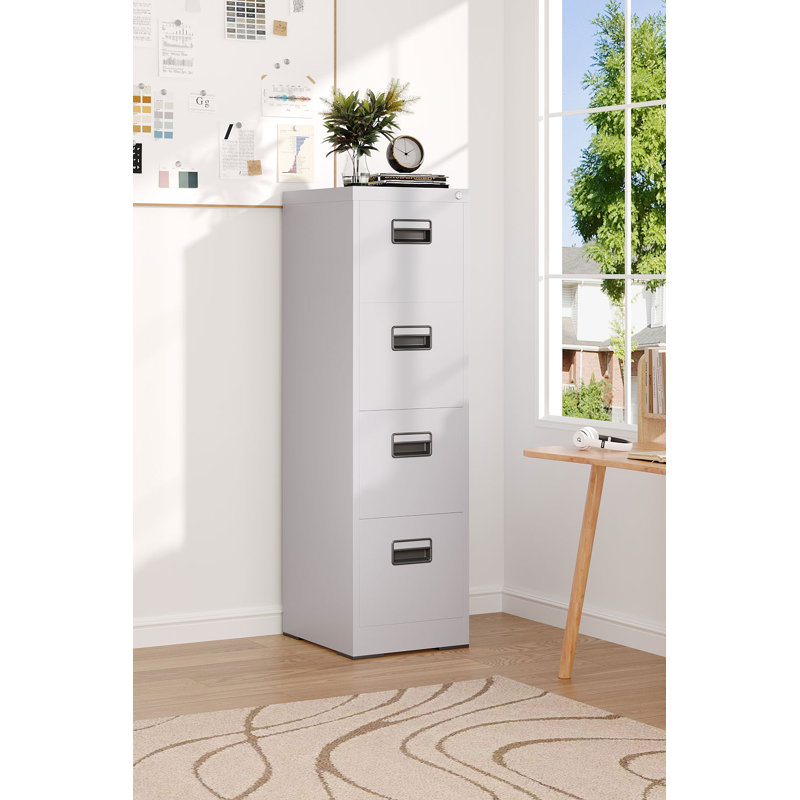 Beyzanur 38.5cm Wide 4 -Drawer Steel File Cabinet