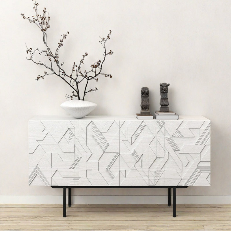 Modern Luxury Style Entryway Cabinet