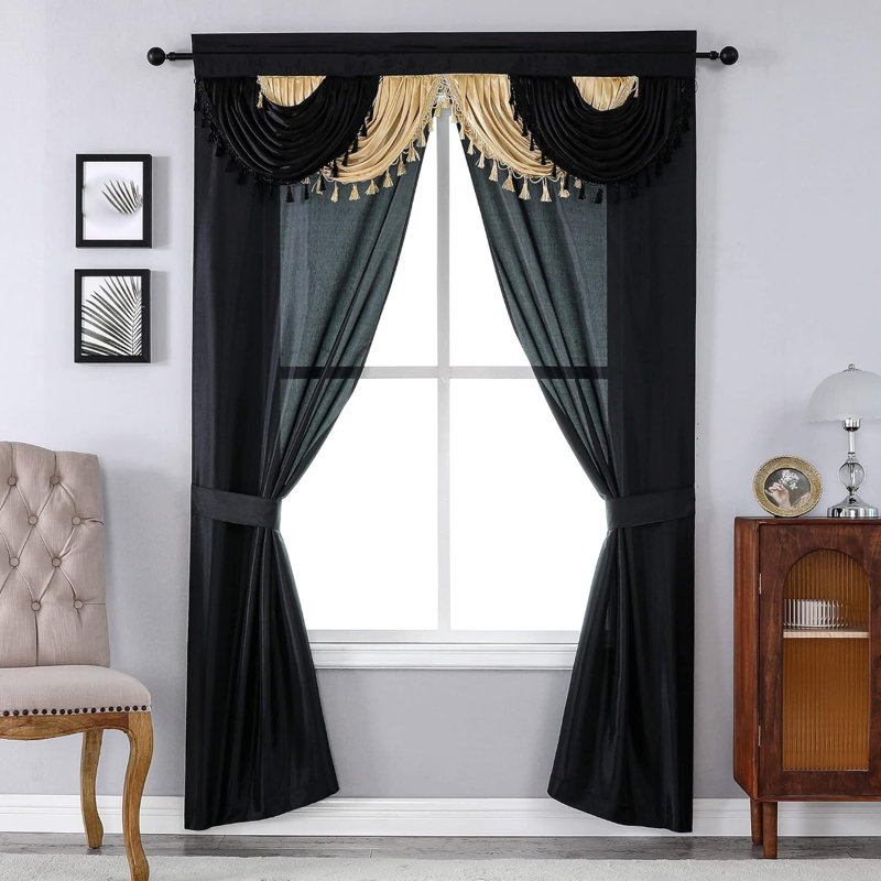 Sheer Curtain Panel Pair