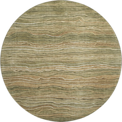 Premium Machine Washable Neiges AMF1704 Stripes Rug