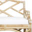Chippendale Upholstered Bench-1585291510