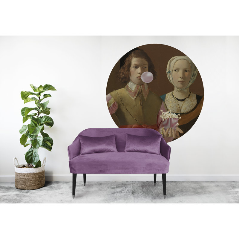 Emi 2 Seater Sofa, Violet