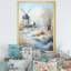 «Snowy Windmill Winter Landscape II - Windmills», art mural-1904417121-1904417127