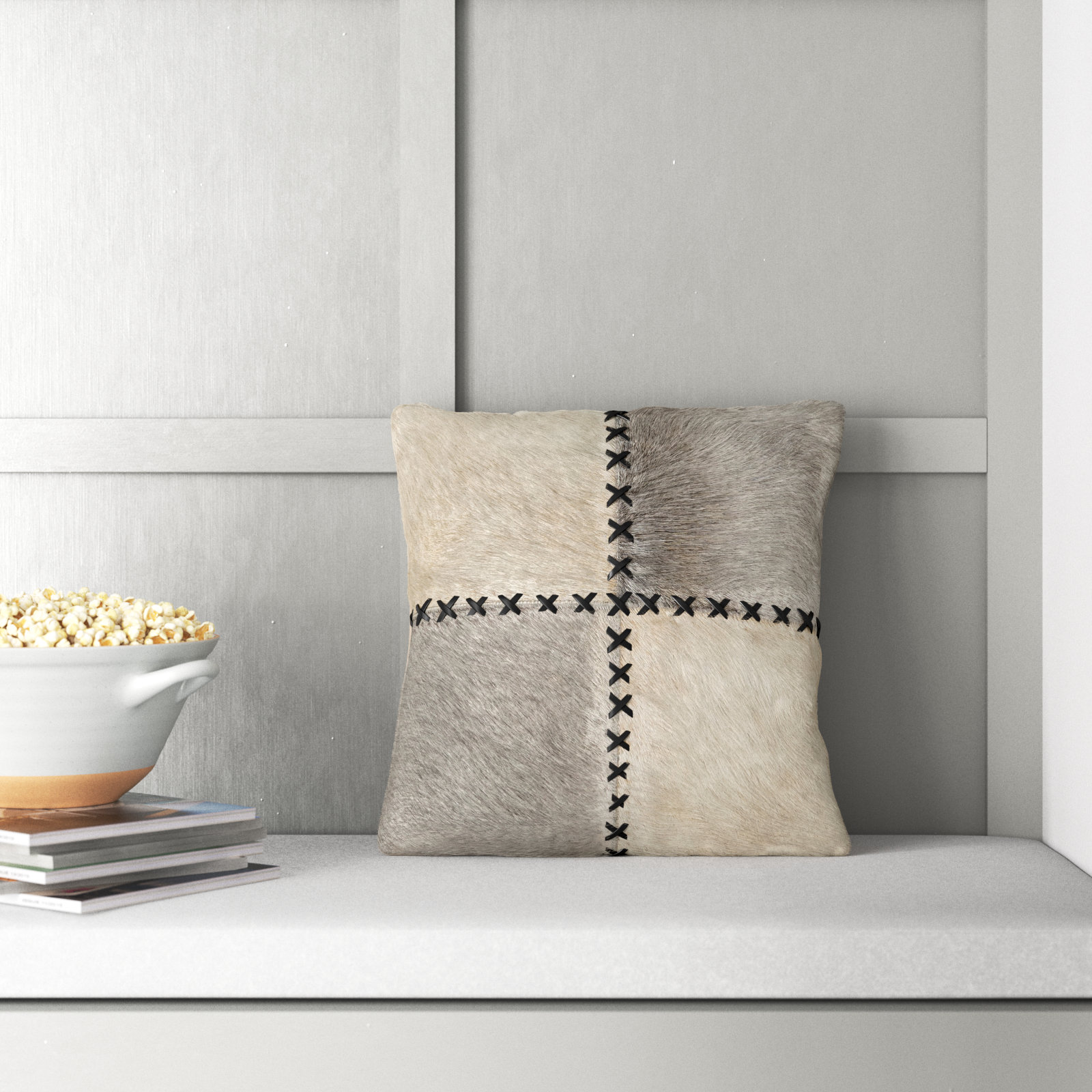 Ilara 16" x 16" Throw Pillow, Down Blend