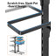 Metal Rectangle Free Standing Pot Rack-112556264